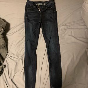 Kohl’s size 0 dark skinny jeans